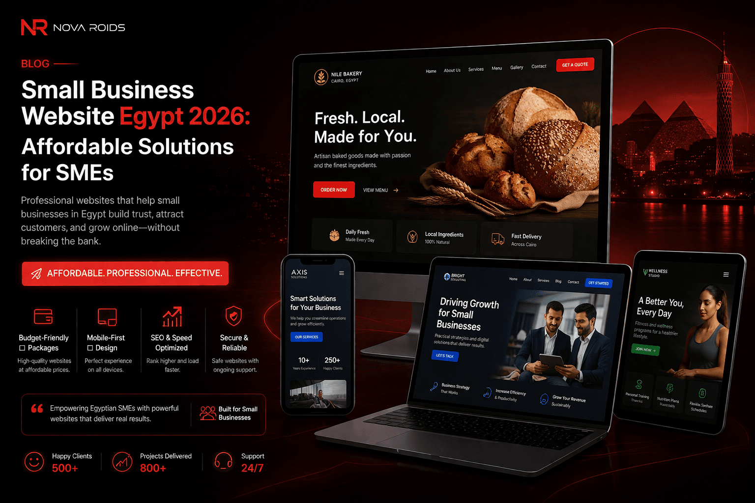 Small Business Website Egypt 2026: Affordable Solutions for SMEs