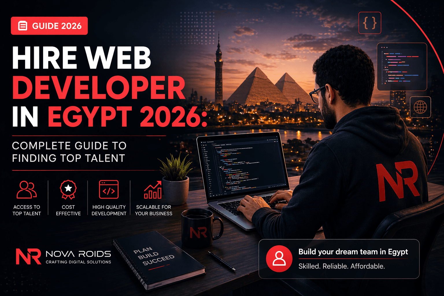 Hire web developer in Egypt - professional development team in Cairo office