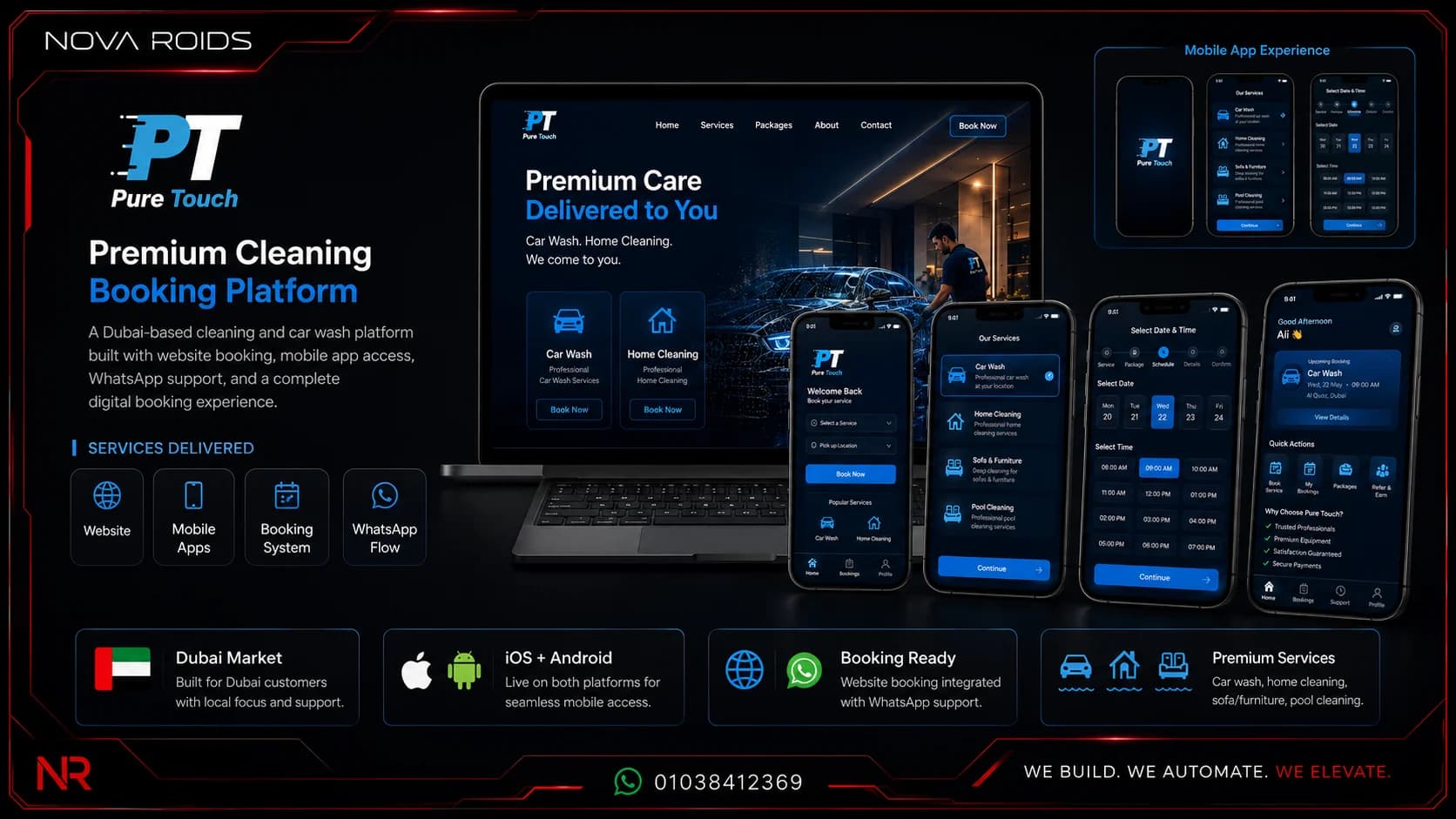 Pure Touch Booking Ecosystem